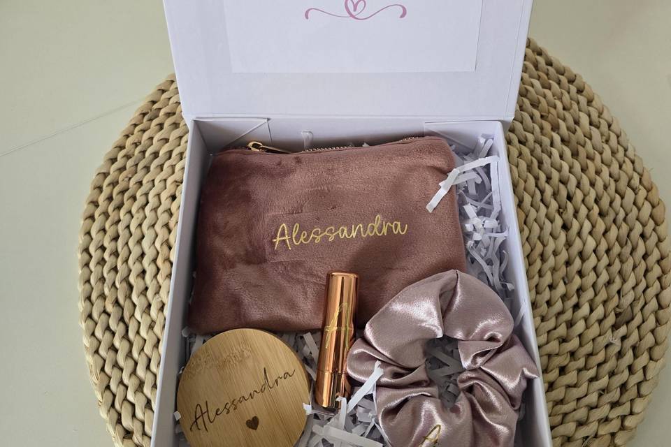 Box testimone o damigella