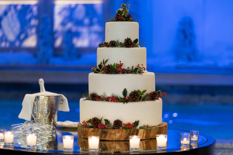 Villa Orsini Wedding Cake