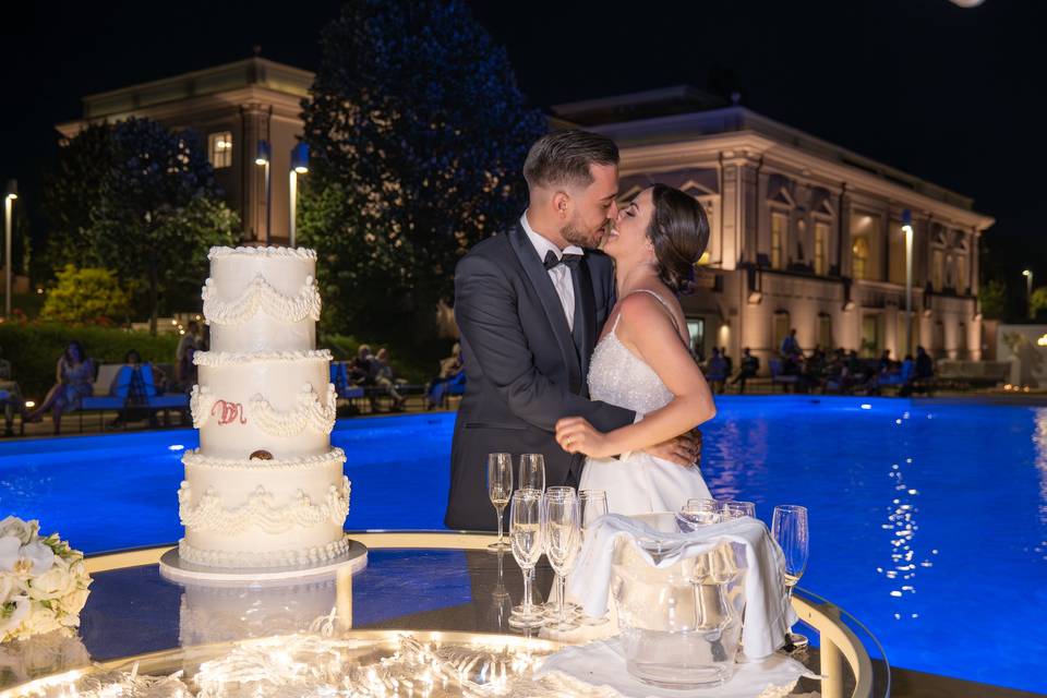 Villa Orsini Wedding Cake