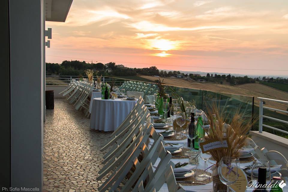 Matrimonio in terrazza