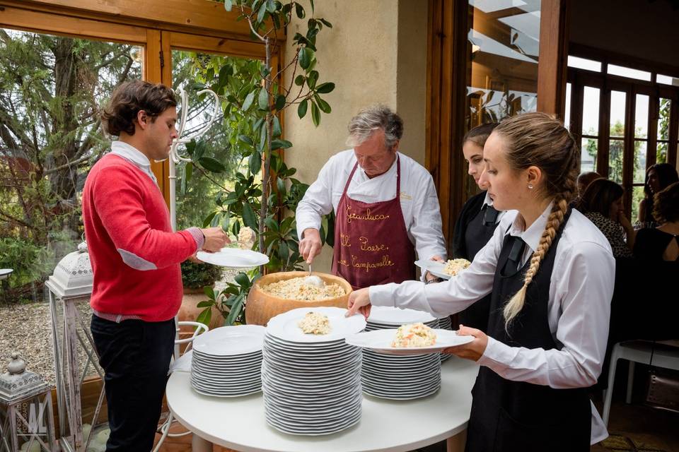 Il risotto nella forma