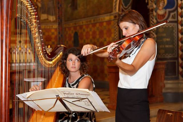 Duo arpa e violino