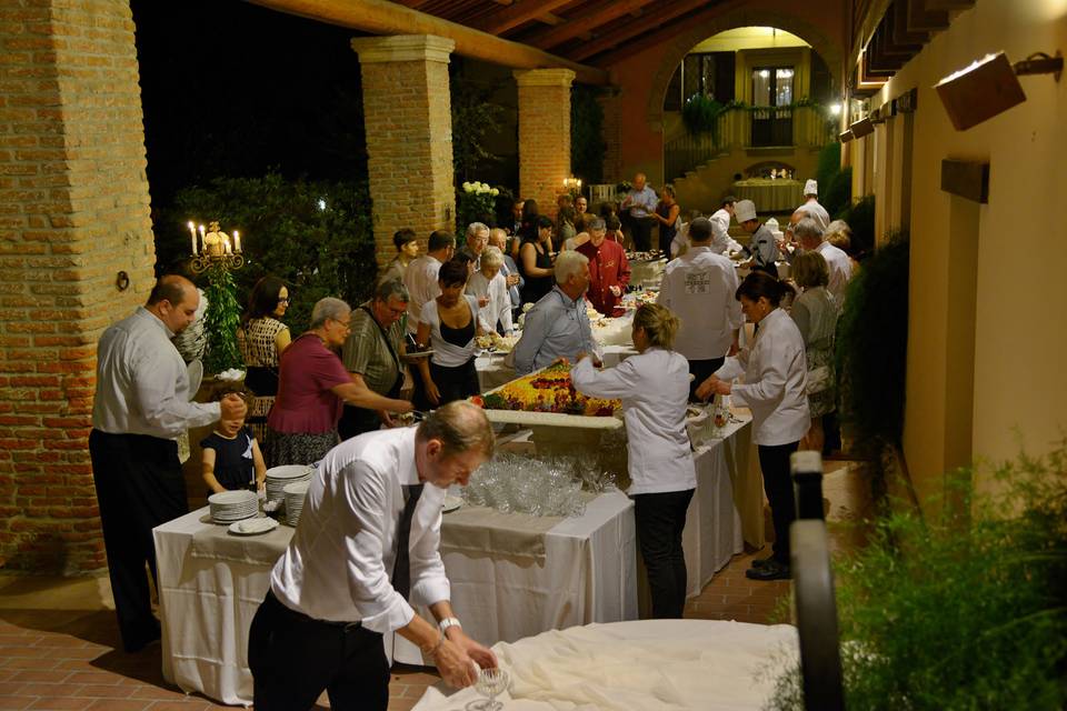 Buffet di accoglienza