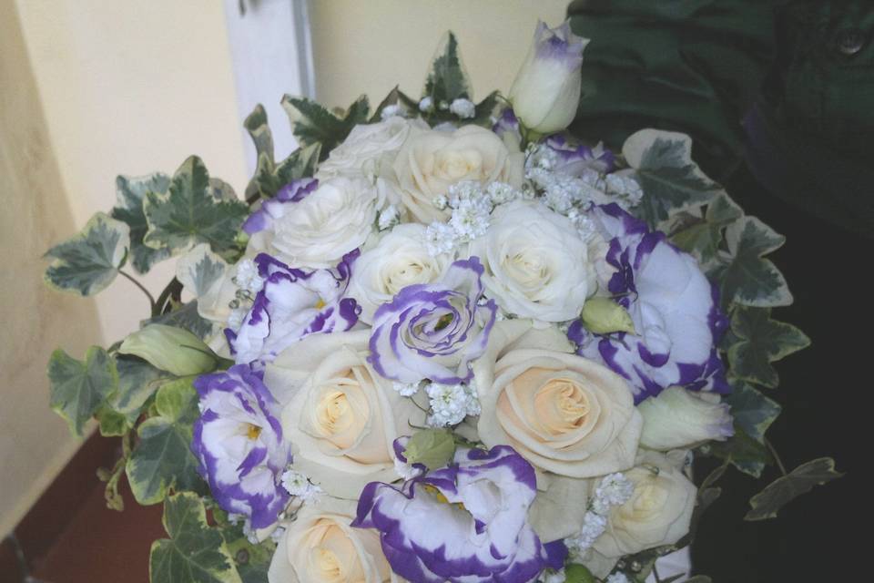 Bouquet con Lisianthus