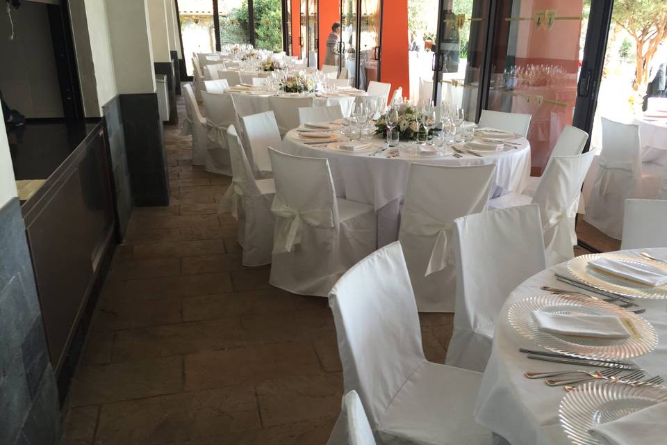 Mise en place matrimonio