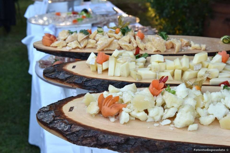 Buffet di aperitivi