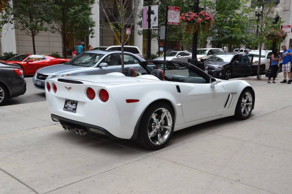 Corvette C6 Cabrio Bianco