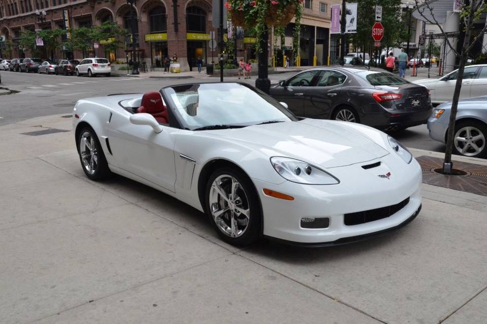 Corvette C6 Cabrio Bianco