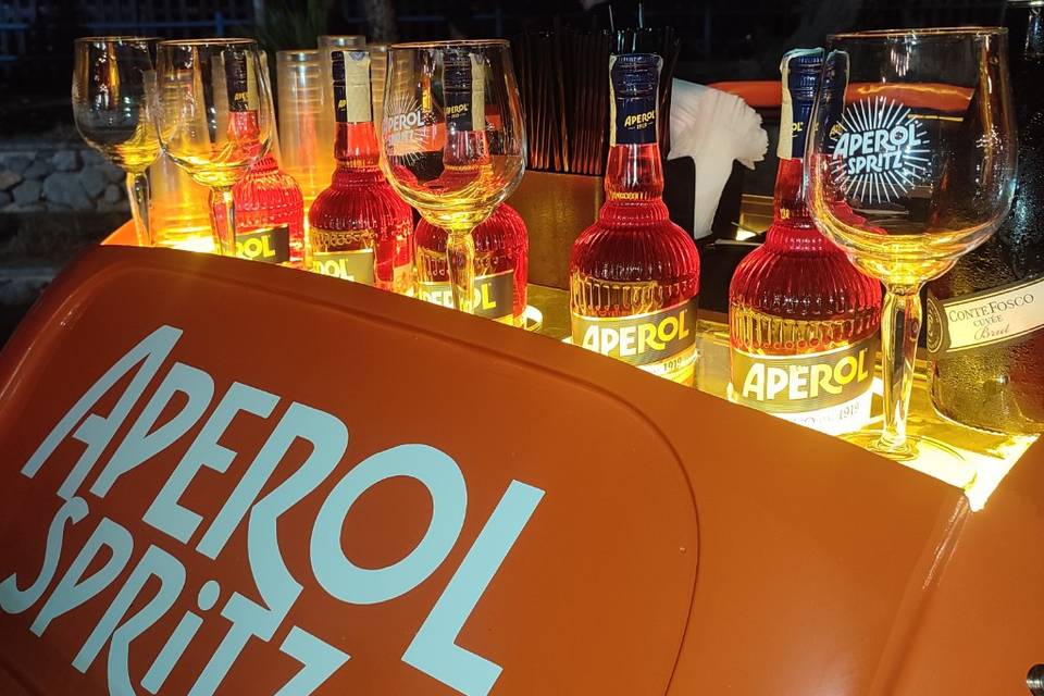 Fiat 500 Aperol Spritz
