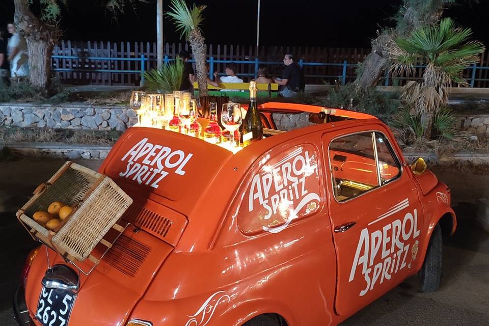 Fiat 500 Aperol Spritz