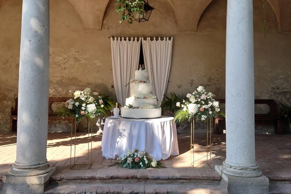 Taglio torta nella loggia