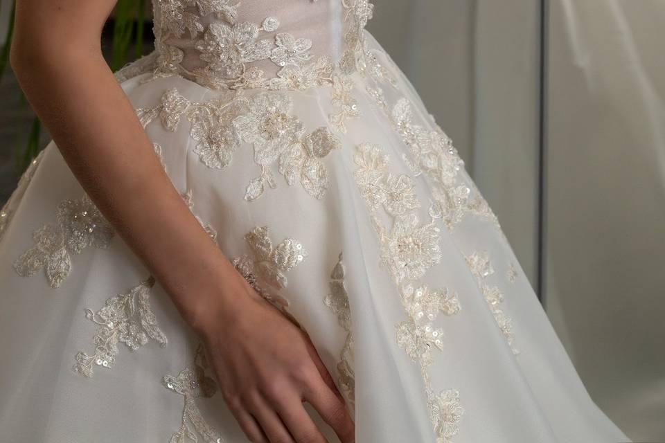Pizzo ricamato