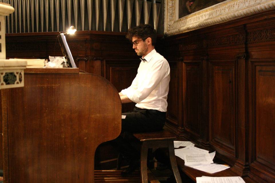 Durante una celebrazione