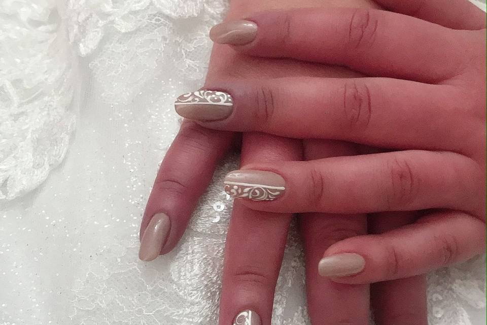 Gel+Nailart sposa