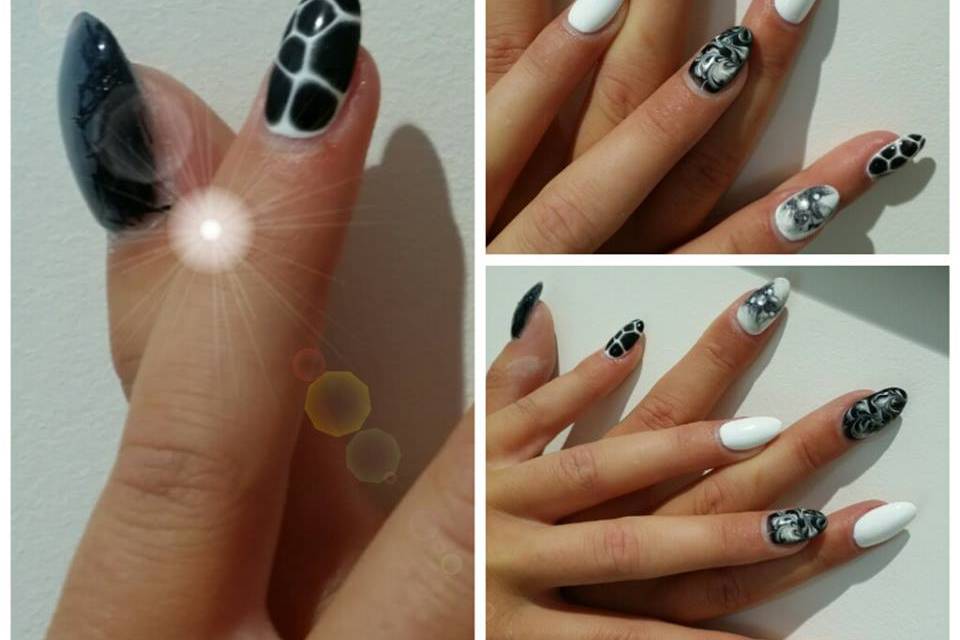 Gel + Nail art con Gelish