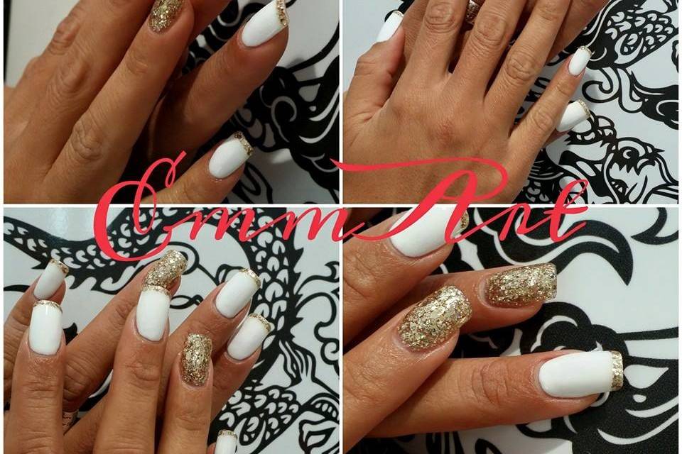 Acrilico+ Nail Art con Gelish