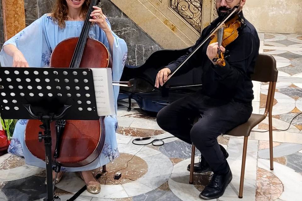 Violino e violoncello al Duomo