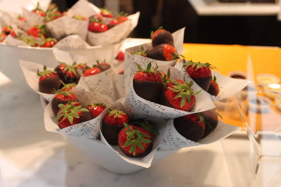 Fragole con cioccolato