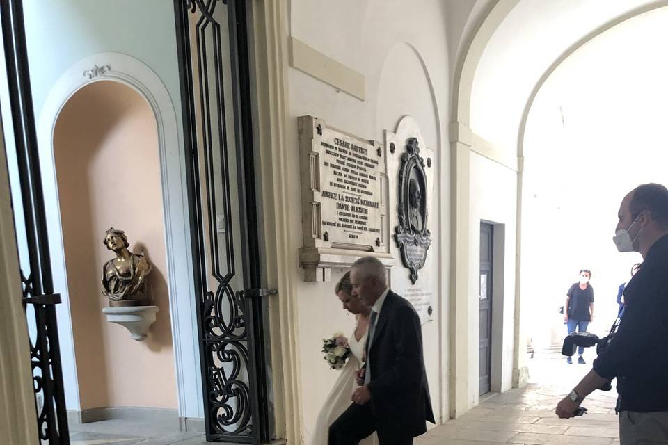 Sposa e papa