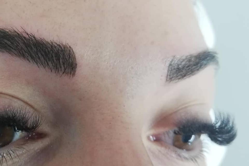 Microblading sopracciglia