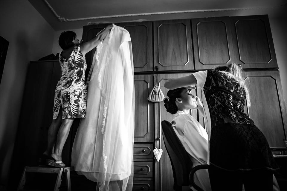 Preparativi della sposa