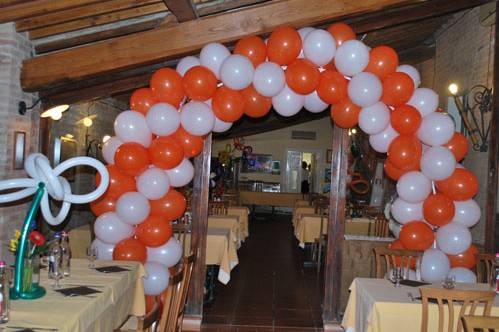 Arco palloncini compleanno