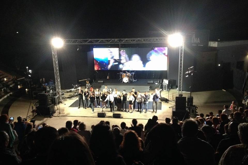 Sul palco