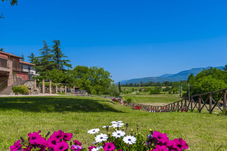 Vista sulla campagna