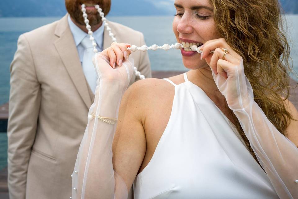 Wedding Elopement lake Garda