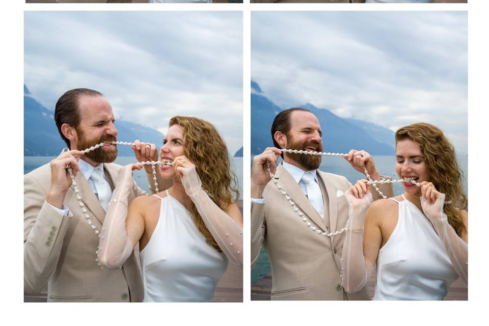 Wedding Elopement lake Garda