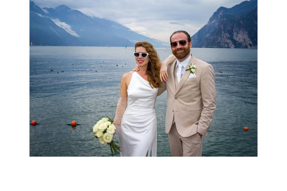 Wedding Elopement lake Garda