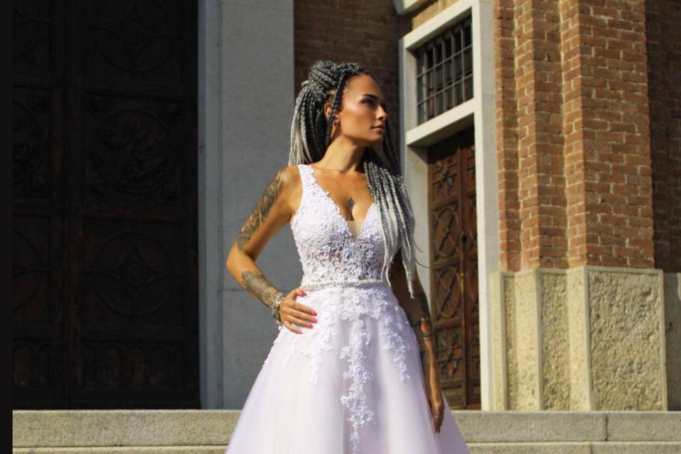 Abito da sposa in promozione