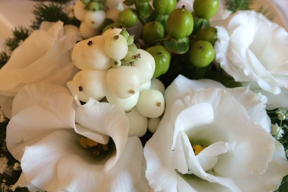 Bacche e lisianthus