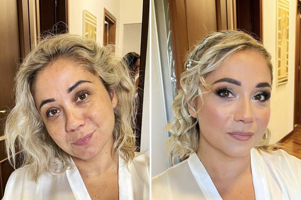 Make-up e acconciatura sposa