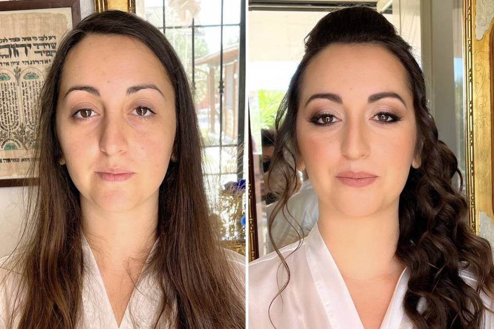 Make-up e acconciatura sposa