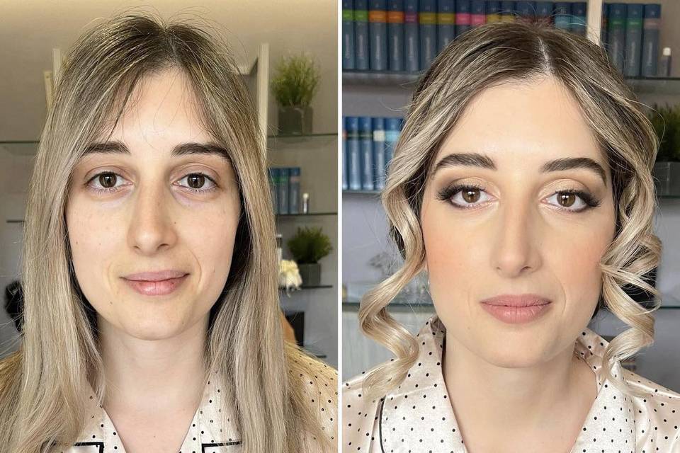 Make-up e acconciatura sposa