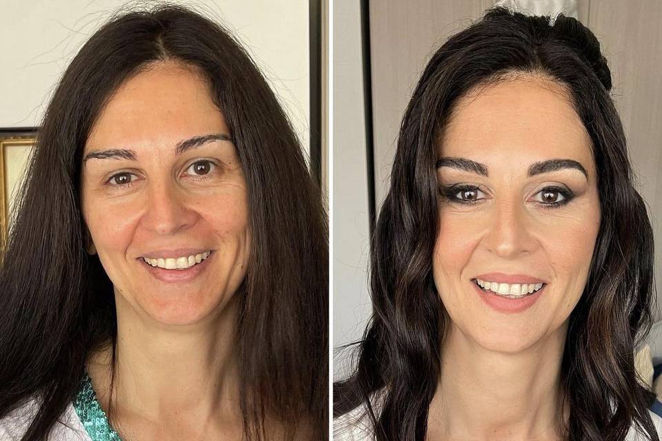 Make-up e acconciatura sposa