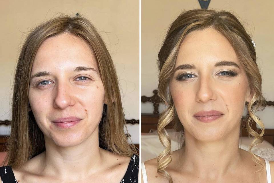 Make-up e acconciatura sposa