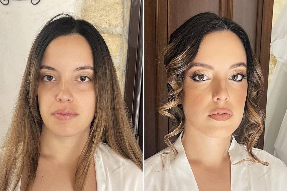 Make-up e acconciatura sposa