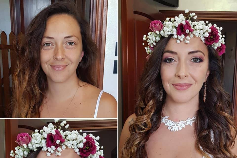 Trucco e acconciatura sposa