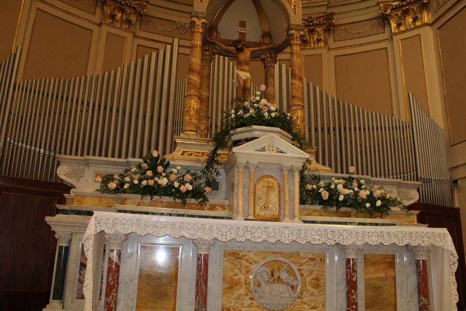 Allestimento chiesa