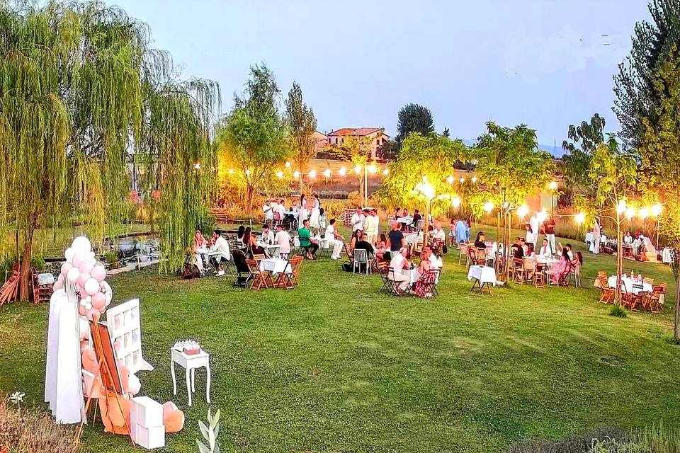 Giardino per eventi in Umbria