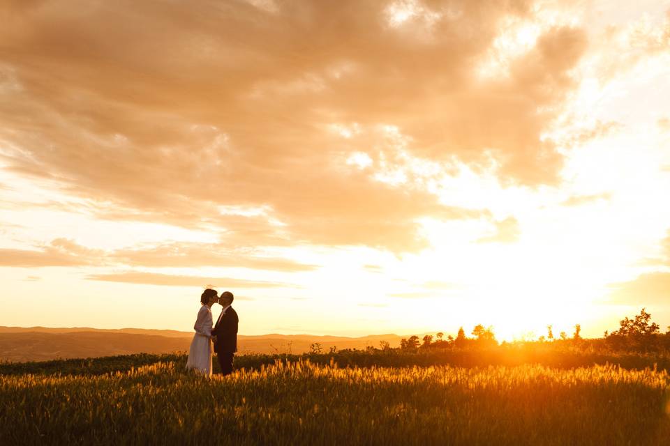 Tramonto in Umbria