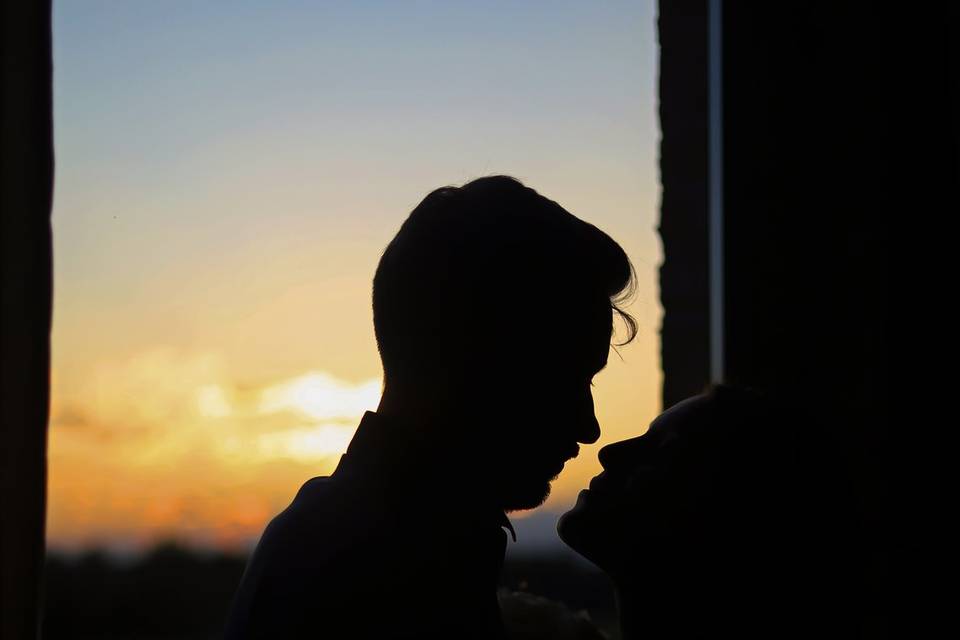 Tra le luci del tramonto