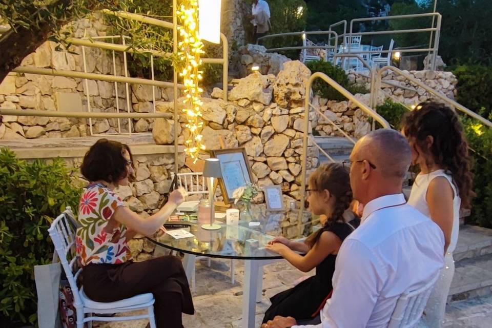 Live sketching Gibò
