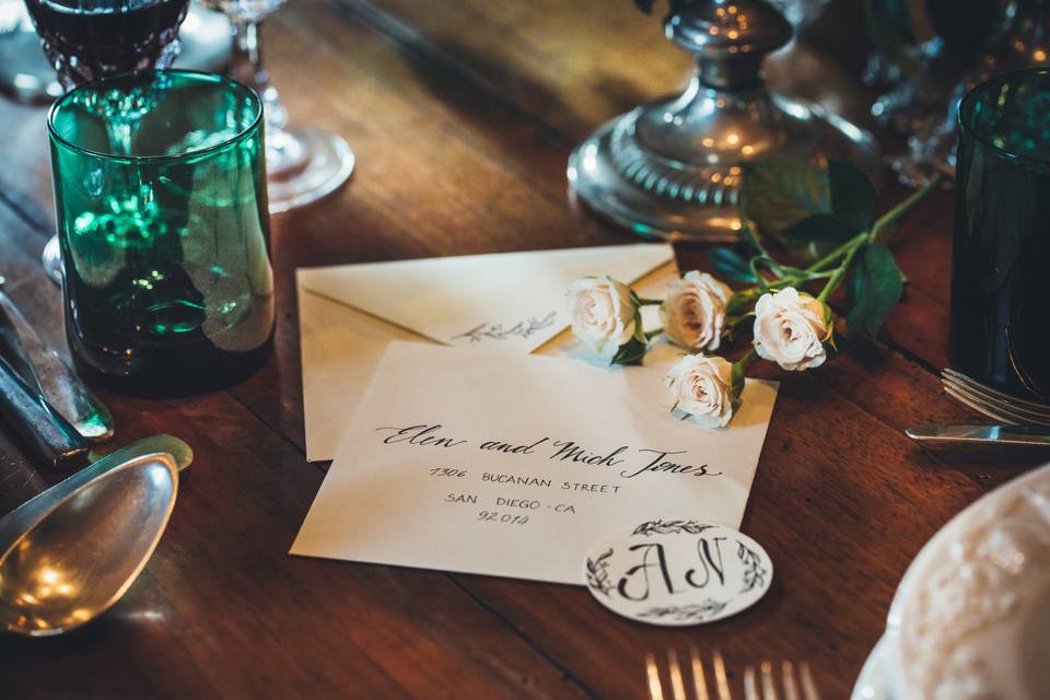 Wedding Table Details