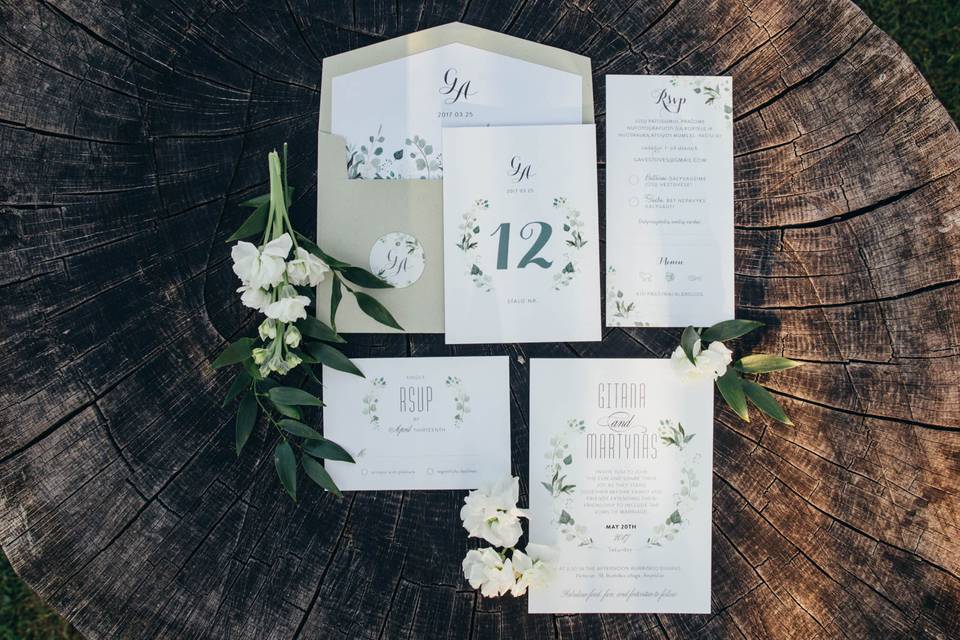 Wedding Stationary