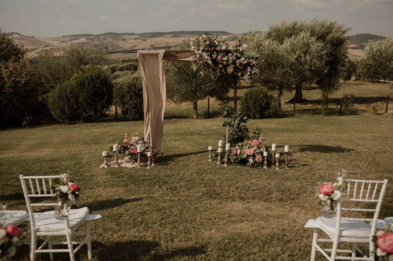 Real Country Chic Wedding