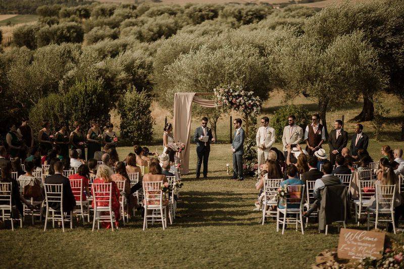 Real Country Chic Wedding