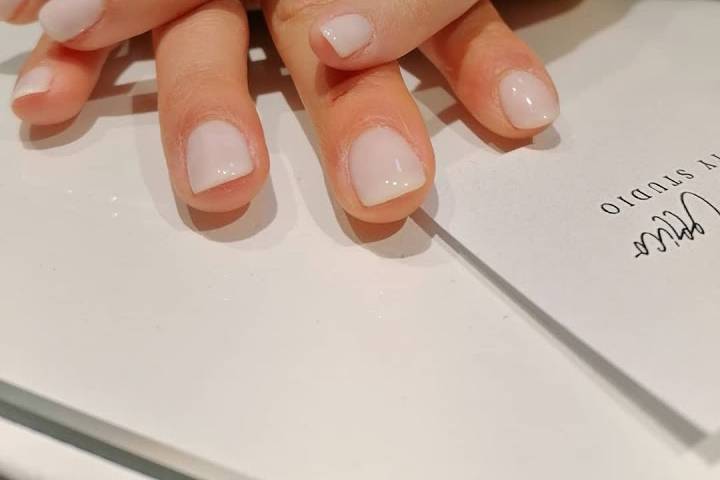 Milky nail